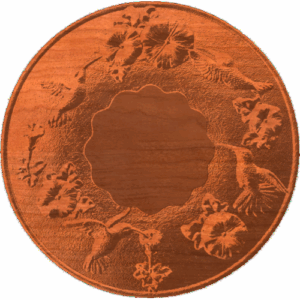 Plaque - Hummingbird - AB - 003
