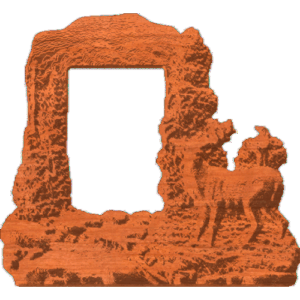 Deer Picture Frame RNB