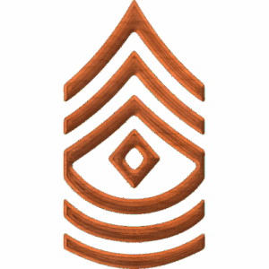 Army Rank E8 First Sergeant