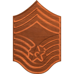 Air Force Rank E - 9 Chief Master Sergeant