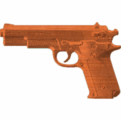45 caliber Handgun