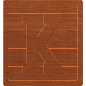 Block Letters K