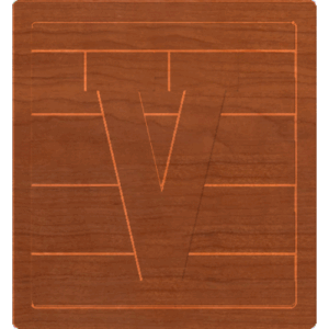 Block Letters V