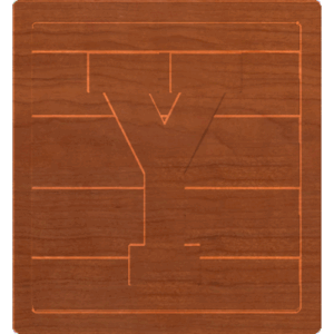 Block Letters Y