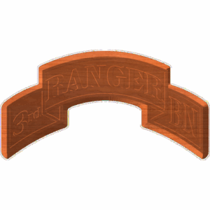 Military - 3rd Ranger BN Shoulder Scroll