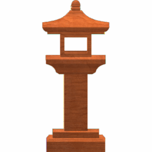 Chinese Lamp Post