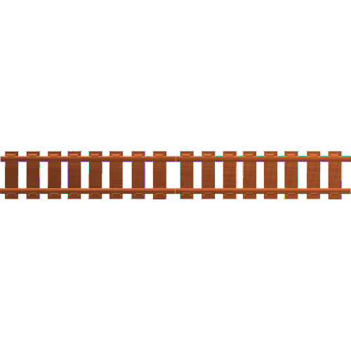 Train Track Top View