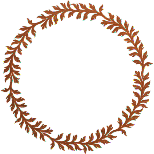 Oak Leaf Flourish 3