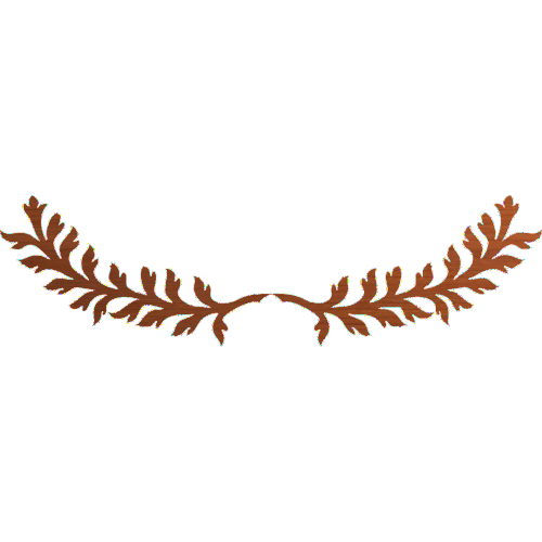 Oak Leaf Flourish 4
