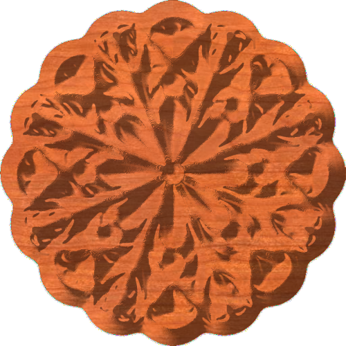 Flower Rosette B
