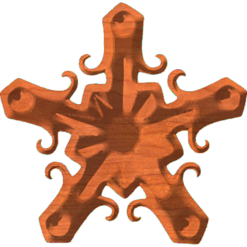 Star Burst Rosette
