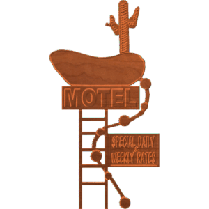 Blank Motel Sign - CSF