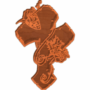 Cross w Roses - CSF