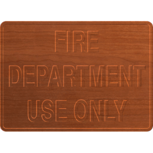 Fire Dept Use Only - CSF