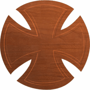 Maltese Cross w no Skulls - CSF