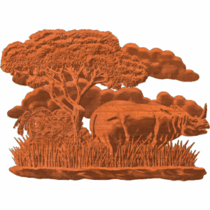 SAVANA WILDLIFE (RHINOCEROS)