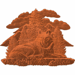 SLEEPING WOLF
