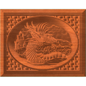FRAMED DRAGON