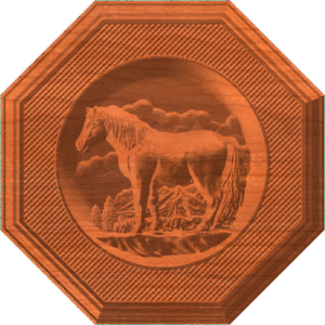 FRAMED HORSE 2