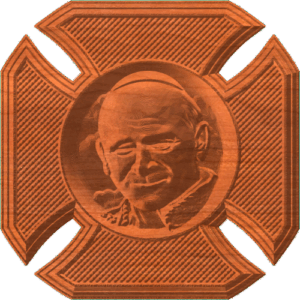 FRAMED JOHN PAUL 2