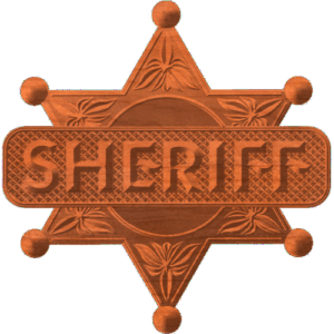 SHERIFF BADGE (STAR)