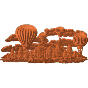 BALLOONS IN THE SKY
