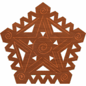 African Tribal Star