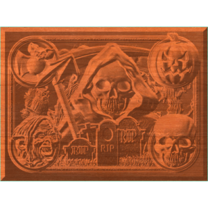 Framed Halloween Design