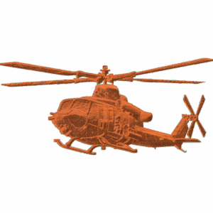 Military Helicopter 01-KXPTN
