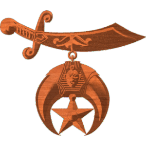 Shriner Crescent & Scimitar