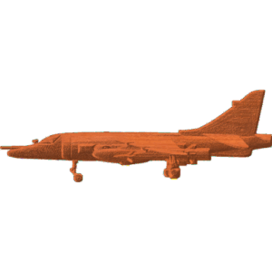Harrier Jet Side View