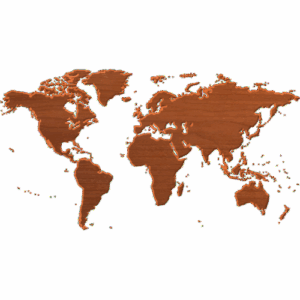 Flat World Map