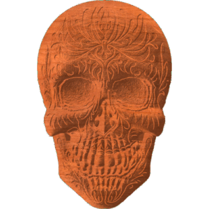 Skull Textured Pattern
