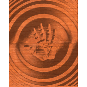 Abstract Handprint