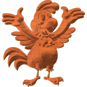 Happy Chicken Pattern