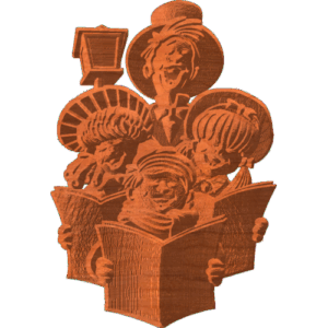 Christmas Caroling Pattern