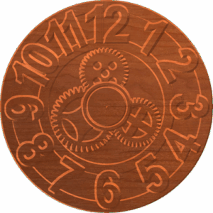 Gear Clock Pattern 1