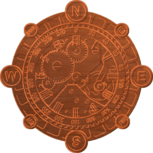Compass Clock Pattern 1