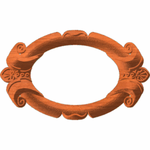 Oval Frame 01 Pattern