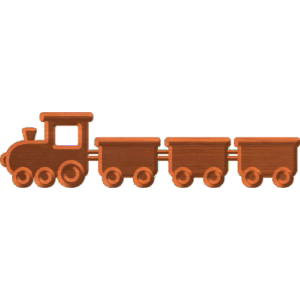 Toy Train 01 Pattern