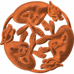 The Celtic Hounds Pattern