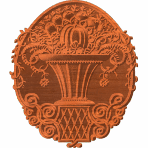 Oval Bouquet and Vase