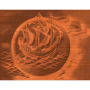 Galleon Ship Circle