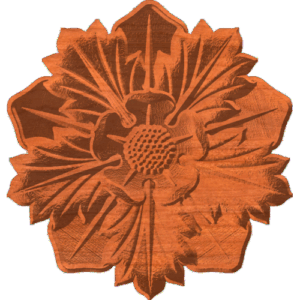 Pentagonal Flower Rosette