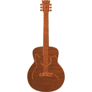 Gibson Acoustic Guitar Pattern