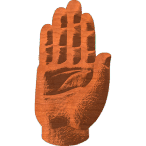 Hand Symbol Pattern