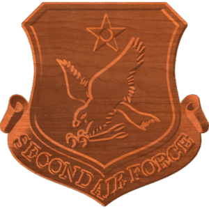 2nd Air Force Logo Pattern
