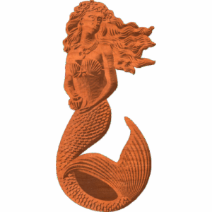 Flower Mermaid Pattern