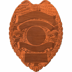 Police Badge Blank 2 Pattern