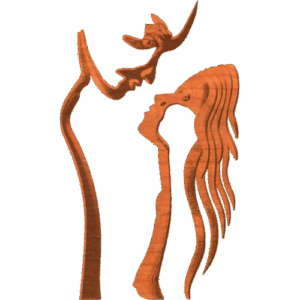 Silhouette Man Woman Art